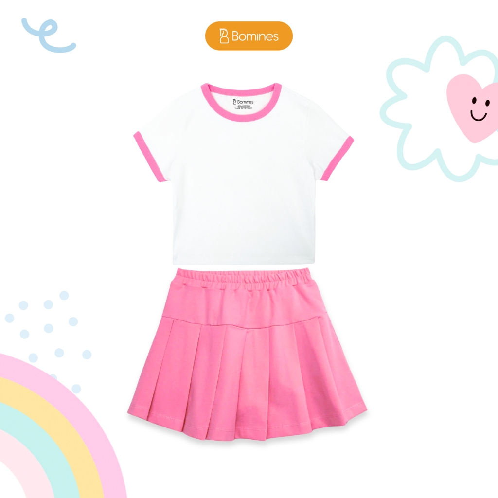 Set váy bé gái Bomines