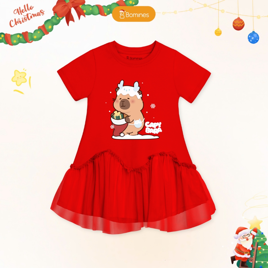 Váy bé gái Halloween BOMINES