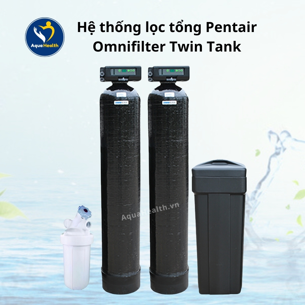 Hệ Thống Lọc Tổng - Đầu Nguồn Pentair Omnifilter Twin Tank