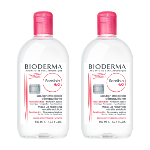 Nước tẩy trang Bioderma 500ml x 2