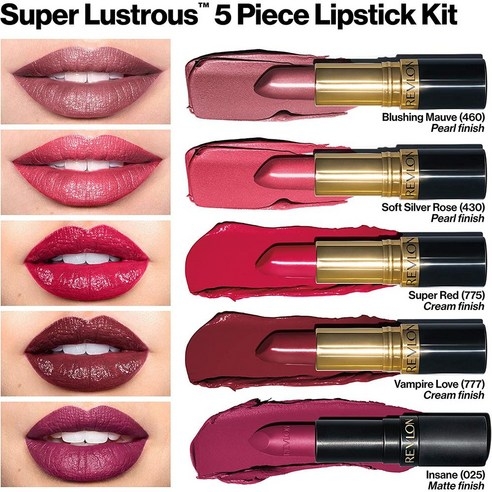 Son Lì Revlon 5 Màu