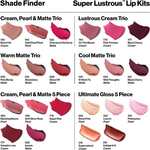 Son Lì Revlon 5 Màu