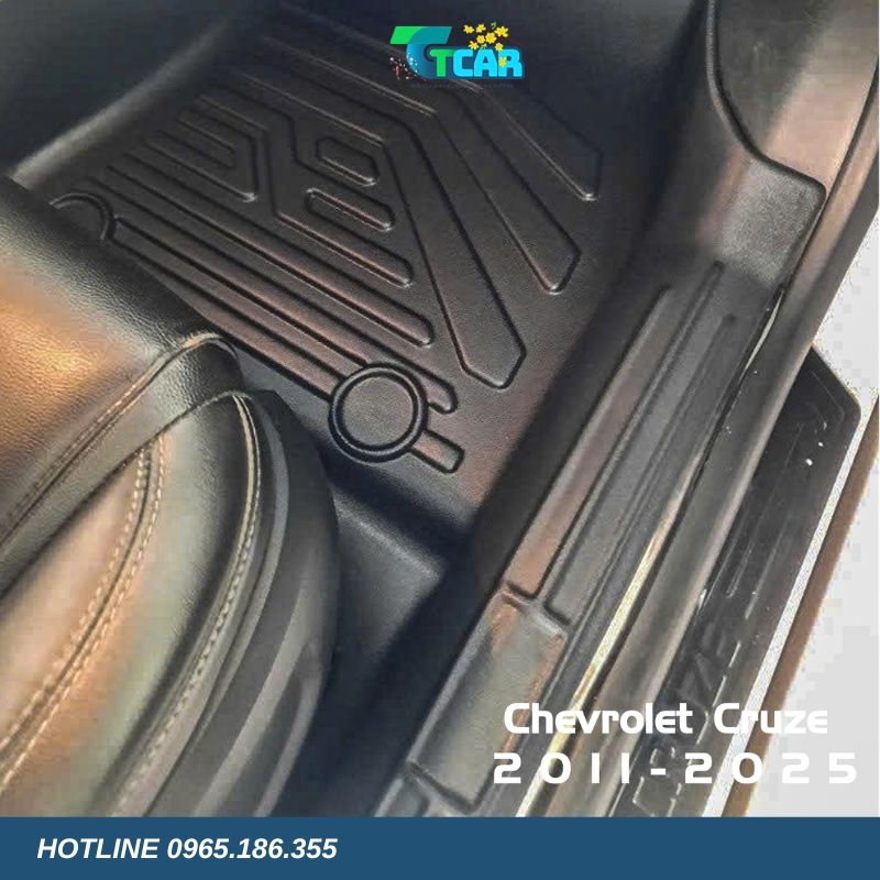 Thảm lót sàn TPE 5D Chevrolet Cruze