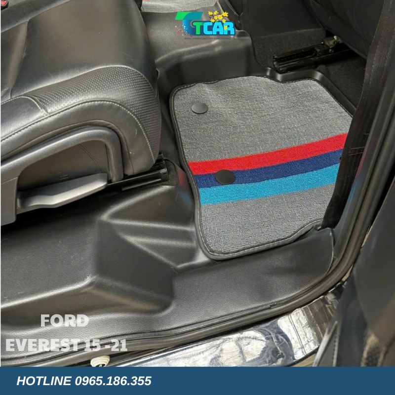 Thảm lót sàn TPE 5D Ford Everest (2015 - 2021)