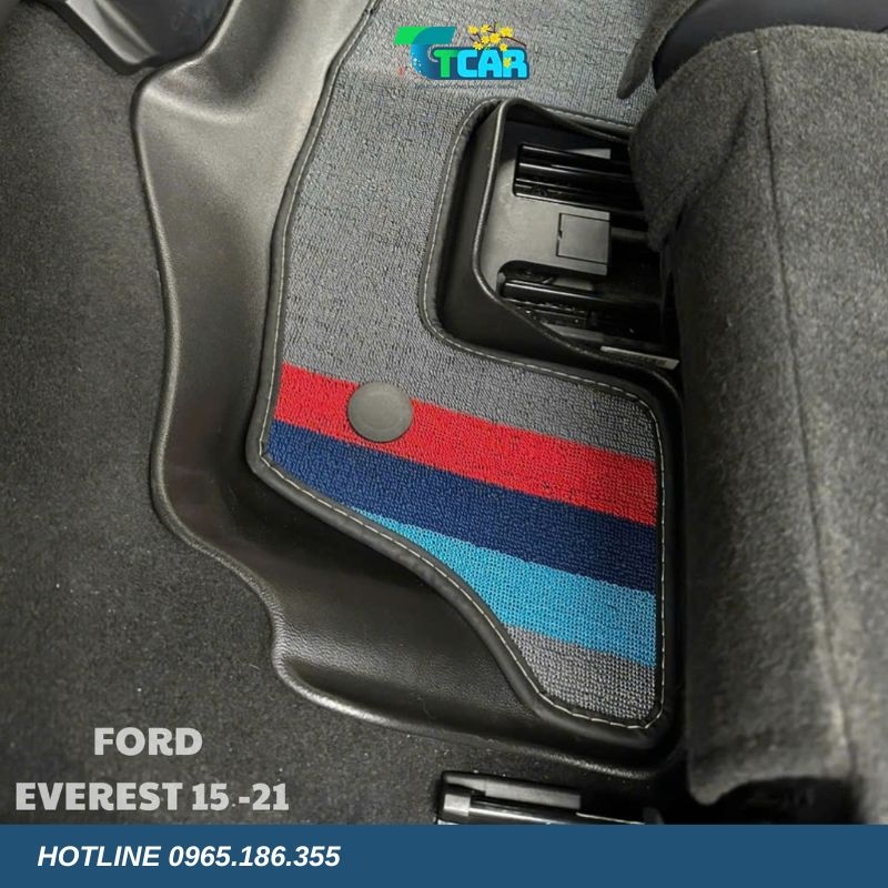 Thảm lót sàn TPE 5D Ford Everest (2015 - 2021)