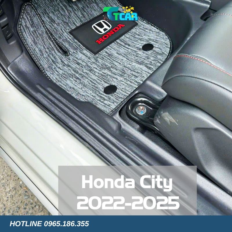 Thảm lót sàn TPE 5D Honda City (2022 - 2025)