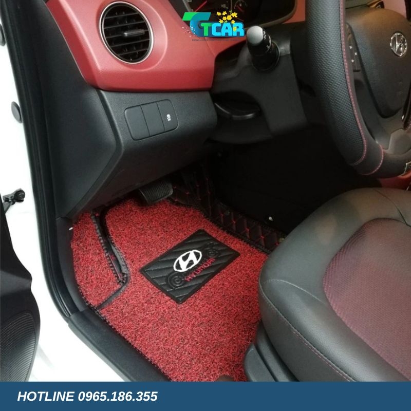Thảm lót sàn TPE 5D Hyundai i10 (2014 - 2021)