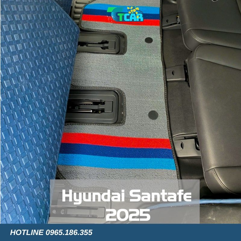 Thảm lót sàn TPE 5D Hyundai Santafe (2025)