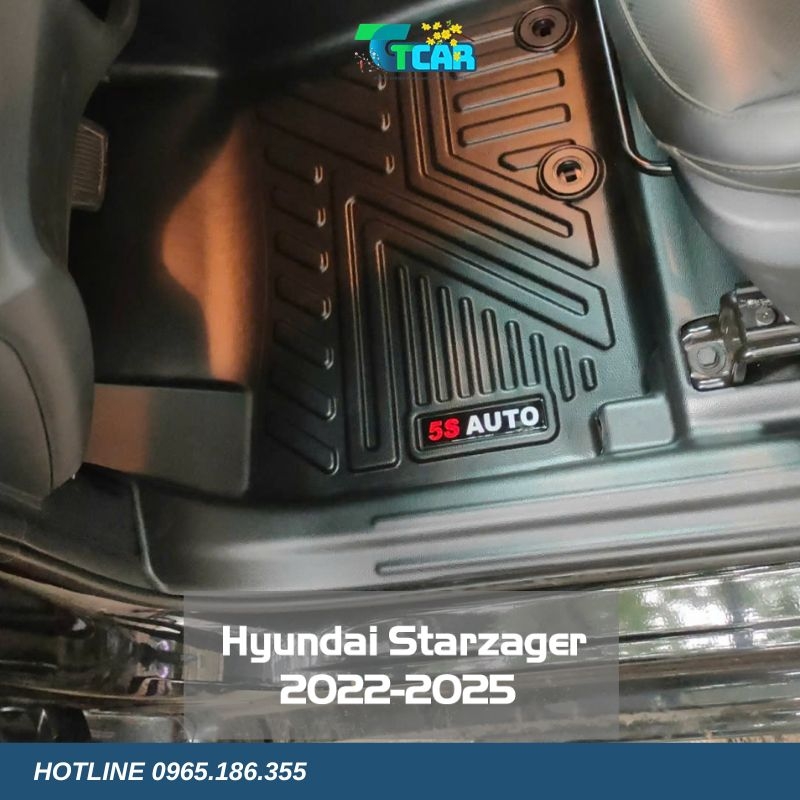 Thảm lót sàn TPE 5D Hyundai Stargazer