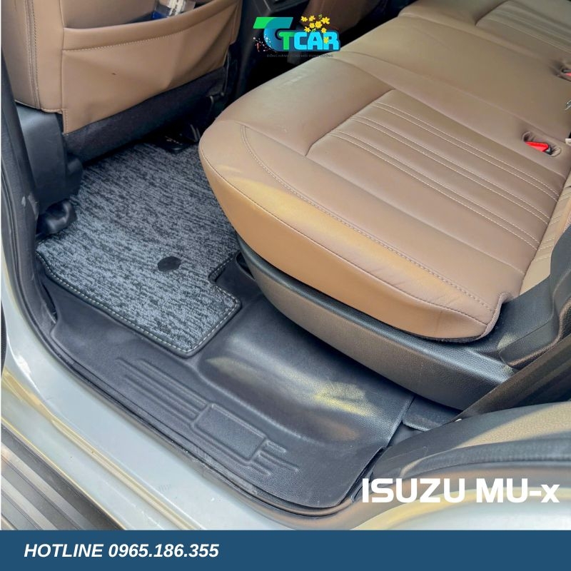 Thảm lót sàn TPE 5D ISUZU MU - X