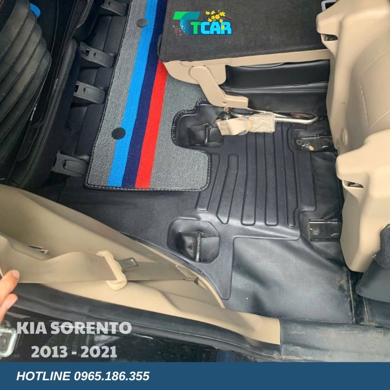 Thảm lót sàn TPE 5D Kia Sorento (2013 - 2020)