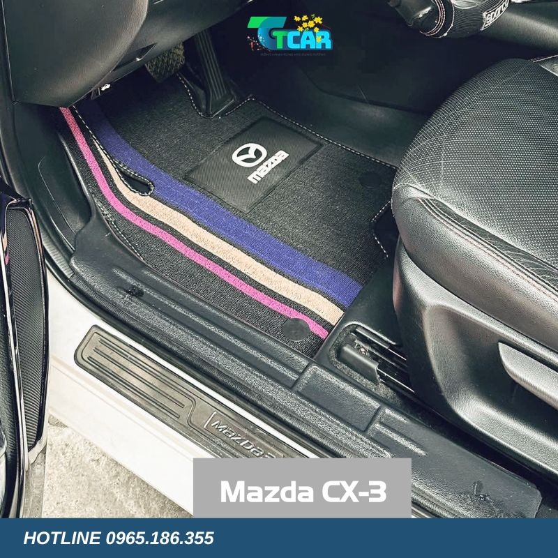 Thảm lót sàn TPE 5D Mazda CX-3