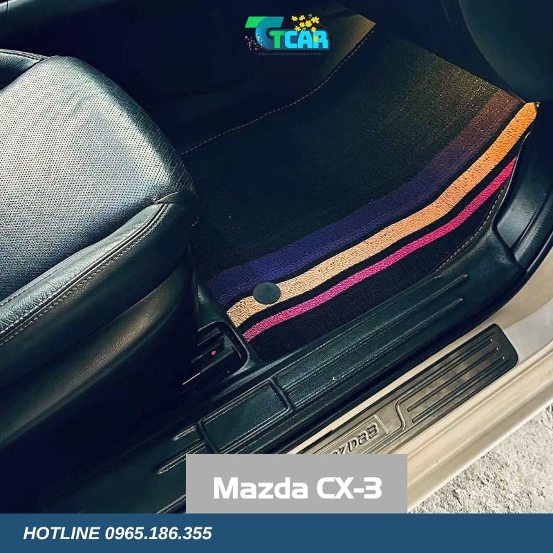 Thảm lót sàn TPE 5D Mazda CX-3