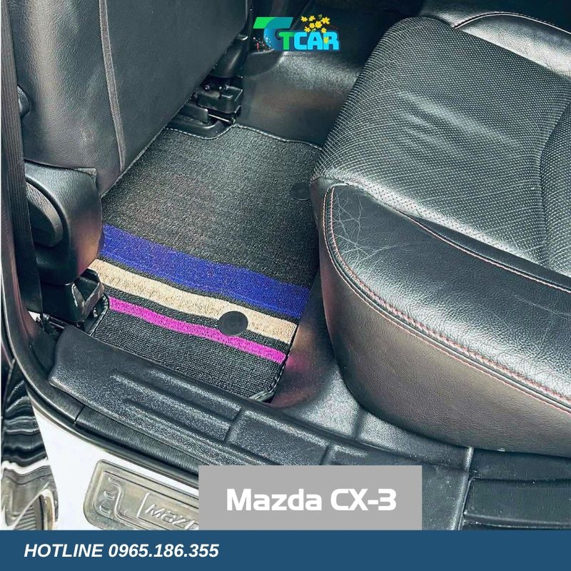 Thảm lót sàn TPE 5D Mazda CX-3