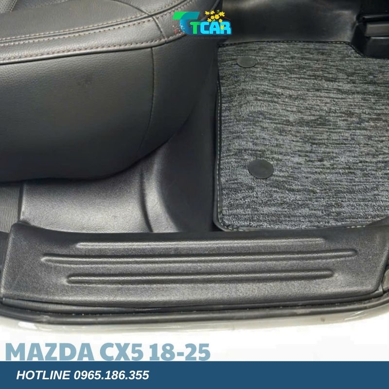 Thảm lót sàn TPE 5D Mazda CX-5 (2018 - 2025)