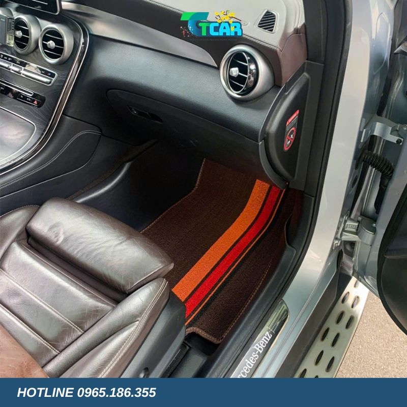Thảm lót sàn TPE 5D Mercedes-Benz GLC (2015–2022)