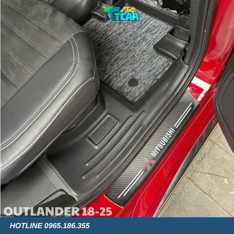 Thảm lót sàn TPE 5D Mitsubishi Outlander