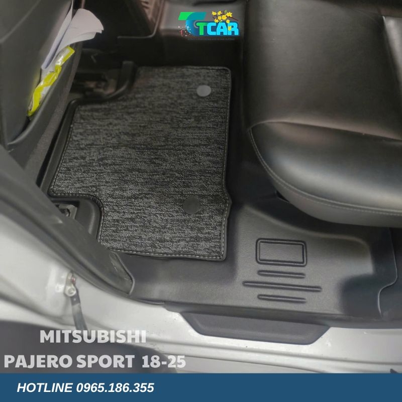 Thảm lót sàn TPE 5D Mitsubishi Pajero Sport