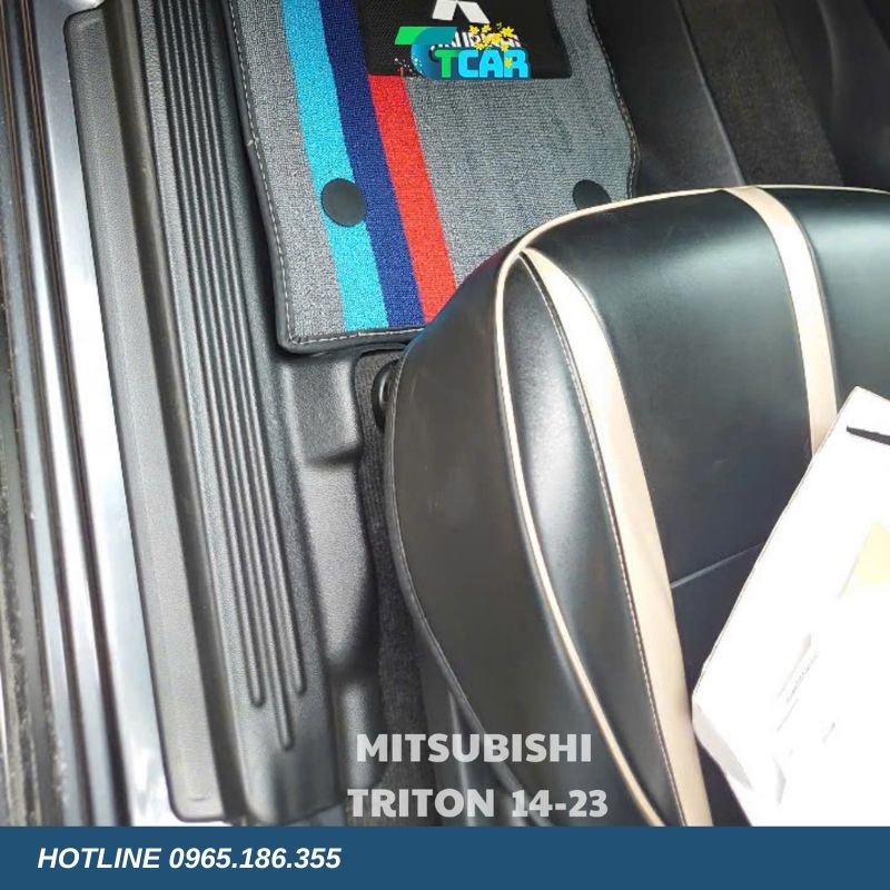 Thảm lót sàn TPE 5D Mitsubishi Triton