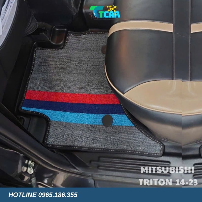 Thảm lót sàn TPE 5D Mitsubishi Triton