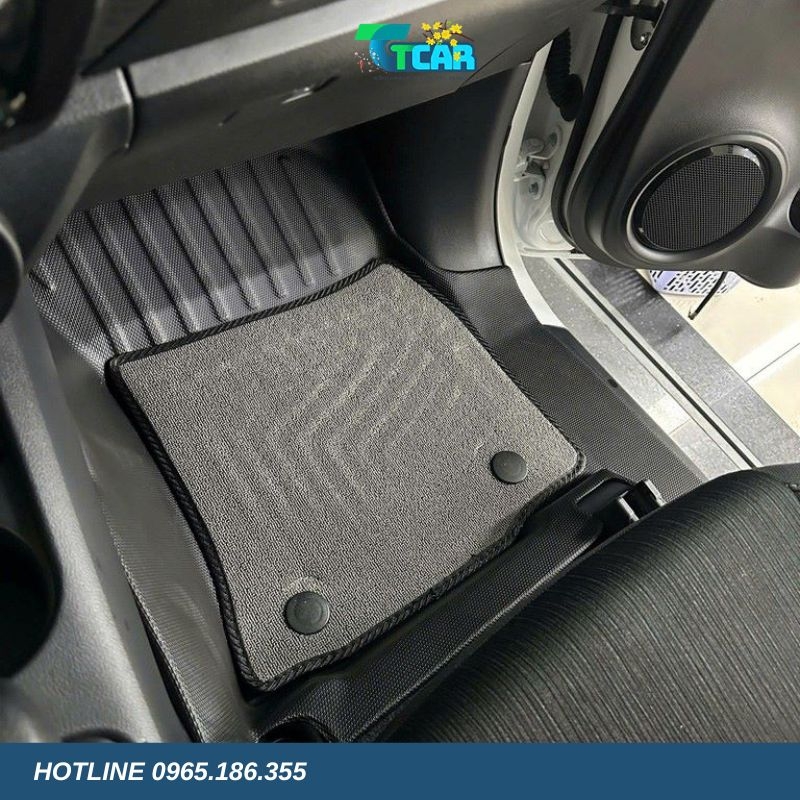 Thảm lót sàn TPE 5D Toyota Hilux (2015 - 2025)