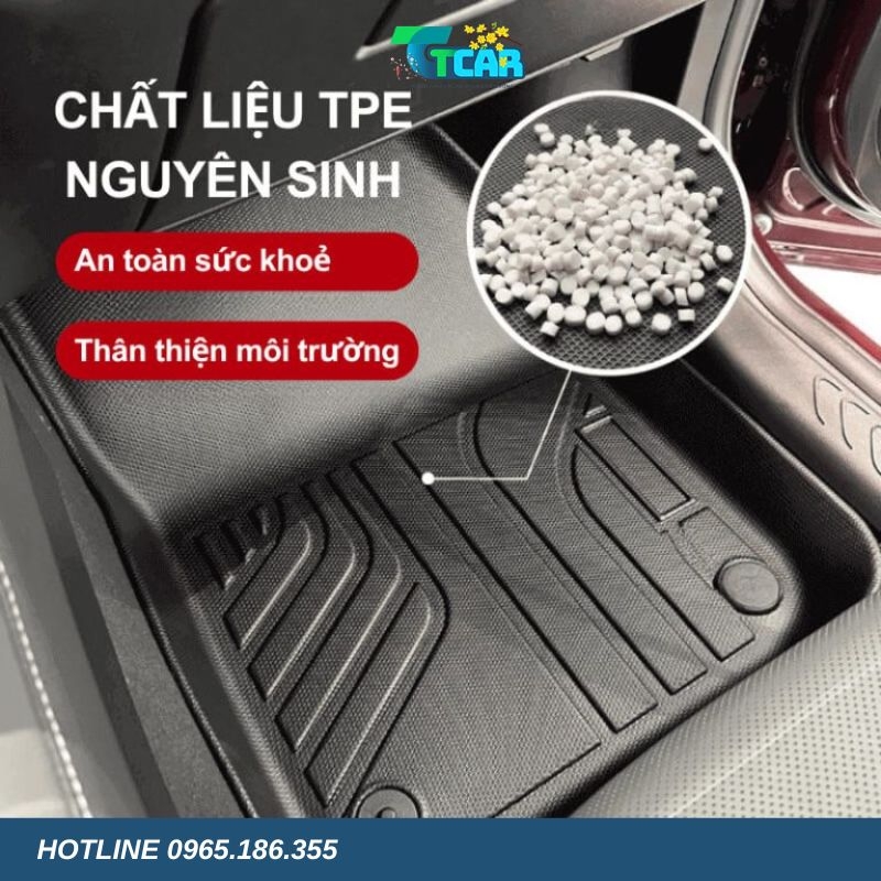 Thảm lót sàn TPE 5D Toyota Innova Cross