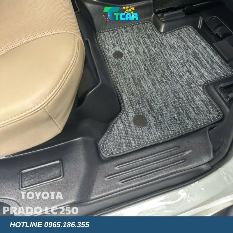 Thảm lót sàn TPE 5D Toyota Prado (2014 - 2023)