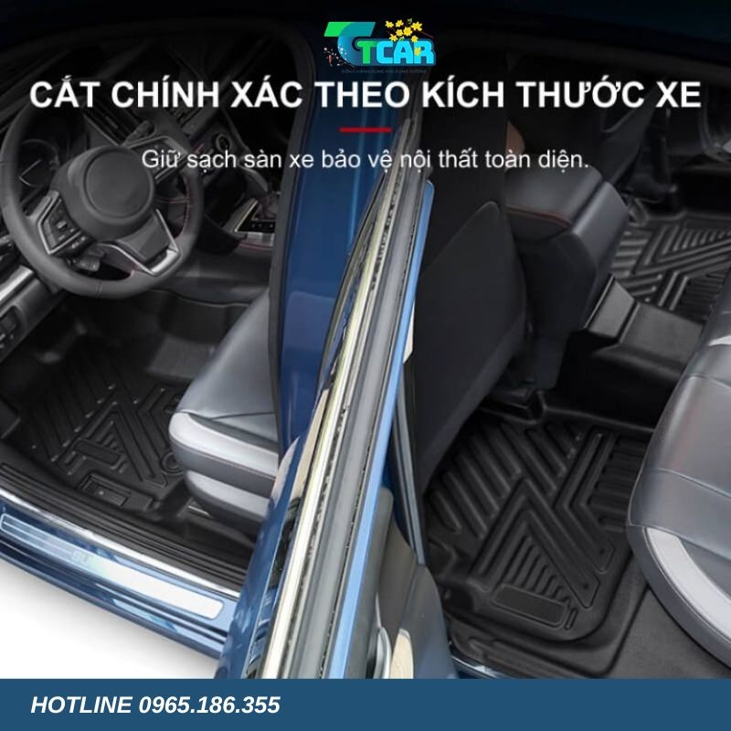 Thảm lót sàn TPE 5D Toyota Vios (2014 - 2018)