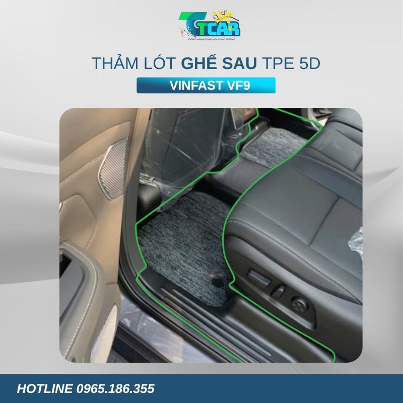 Thảm lót sàn TPE 5D Vinfast VF9