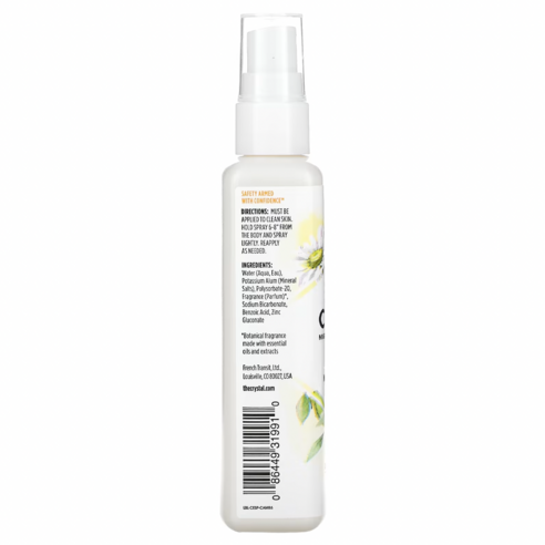 Xịt khử mùi Crystal 118ml