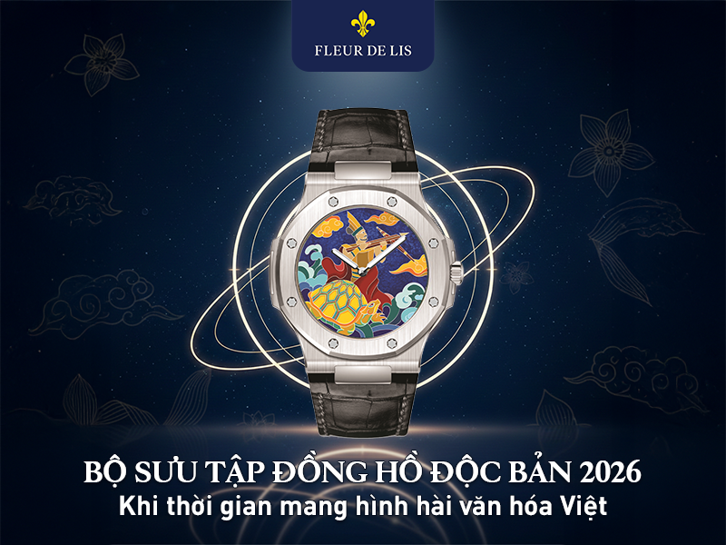 Bộ sưu tập đồng hồ độc bản 2026 - Khi thời gian mang hình hài văn hóa Việt