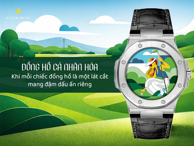 Đồng hồ cá nhân hóa - Khi mỗi chiếc đồng hồ mang một câu chuyện riêng