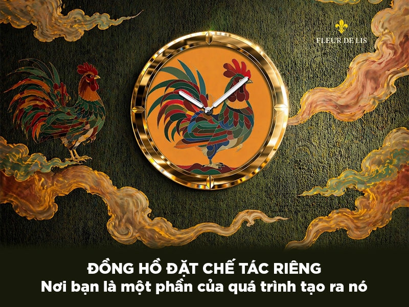 Đồng hồ đặt chế tác riêng - Vì sao người am hiểu chọn?