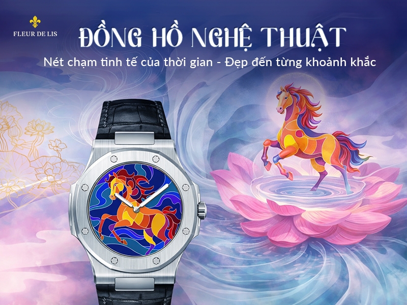Đồng hồ nghệ thuật thủ công - Khi thời gian không chỉ để đo đếm mà để kể một câu chuyện