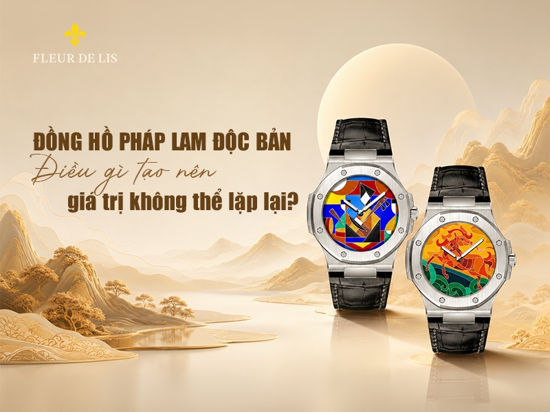 Đồng hồ Pháp Lam độc bản - Điều gì tạo nên giá trị không thể lặp lại?