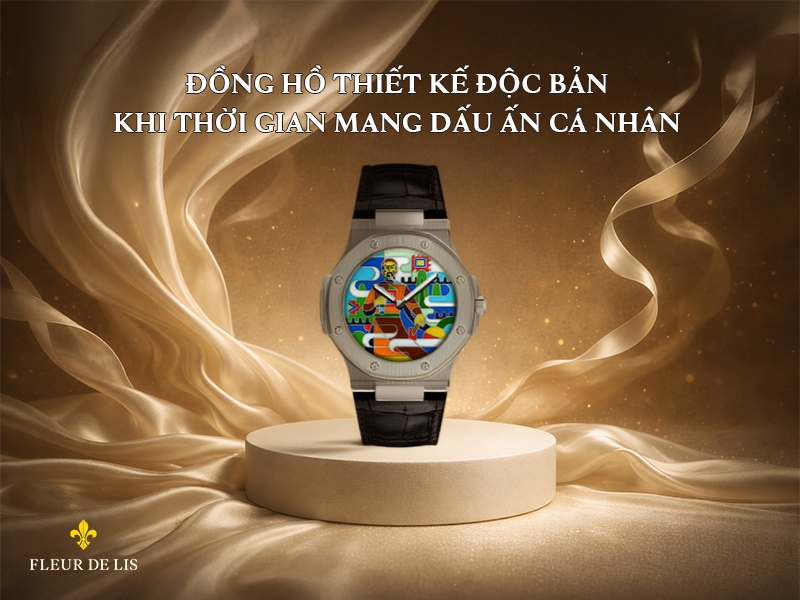 Đồng hồ thiết kế độc bản - Khi thời gian mang dấu ấn cá nhân
