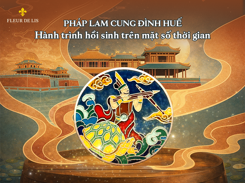 Nghệ thuật Pháp Lam cung đình Huế và hành trình hồi sinh trong chế tác đồng hồ độc bản