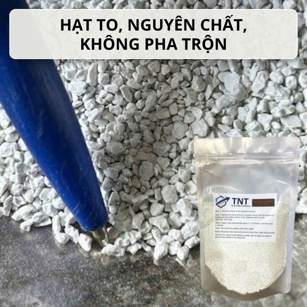 Bột tây rong rêu sân vườn TNT 70WP nguyên chât, hạt to, không pha trộn