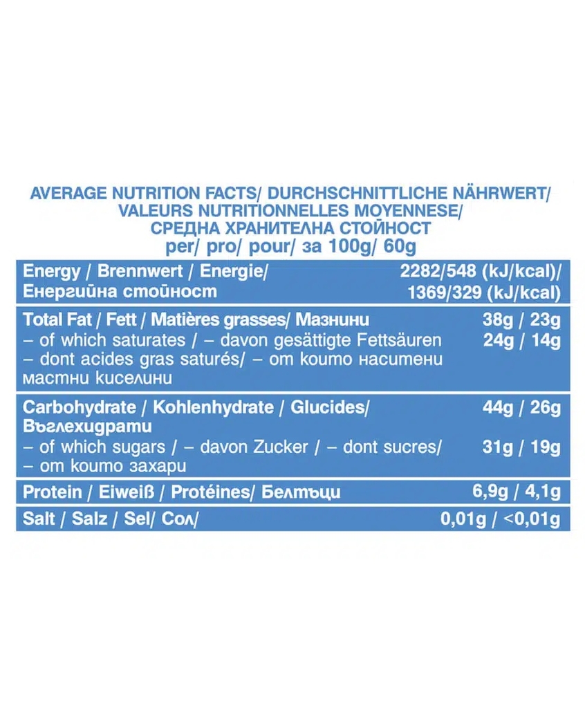 Thanh Chocolate sữa Bio 60g Bettr
