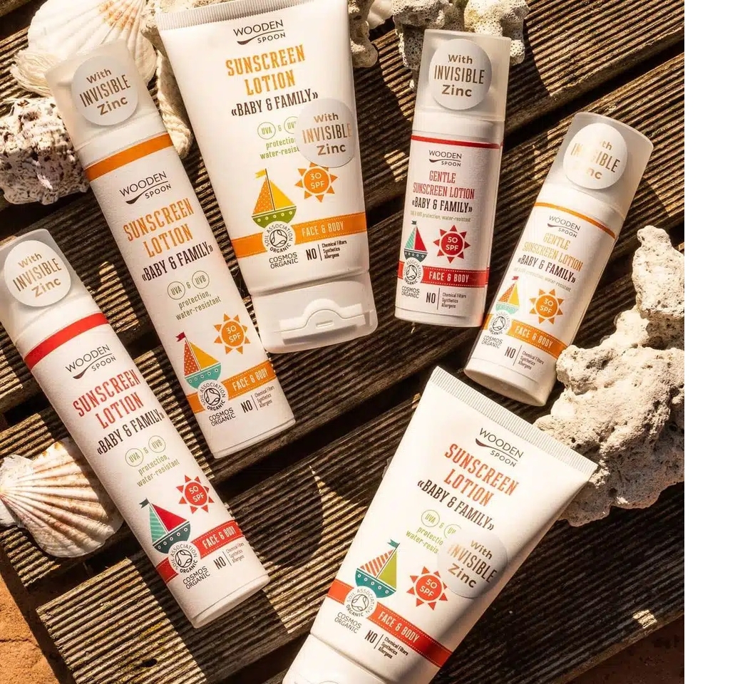 Kem chống nắng hữu cơ kiểm soát dầu dành cho da mặt Wooden Spoon 50ml