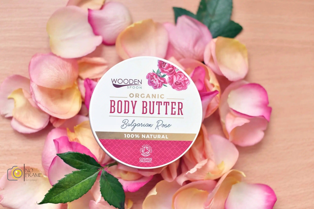 Bơ dưỡng thể hoa hồng Wooden Spoon 100ml