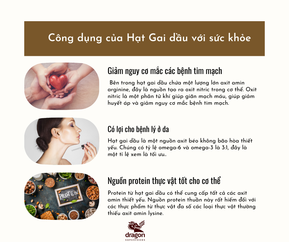 Hạt gai dầu hữu cơ Dragon Superfoods 200gr