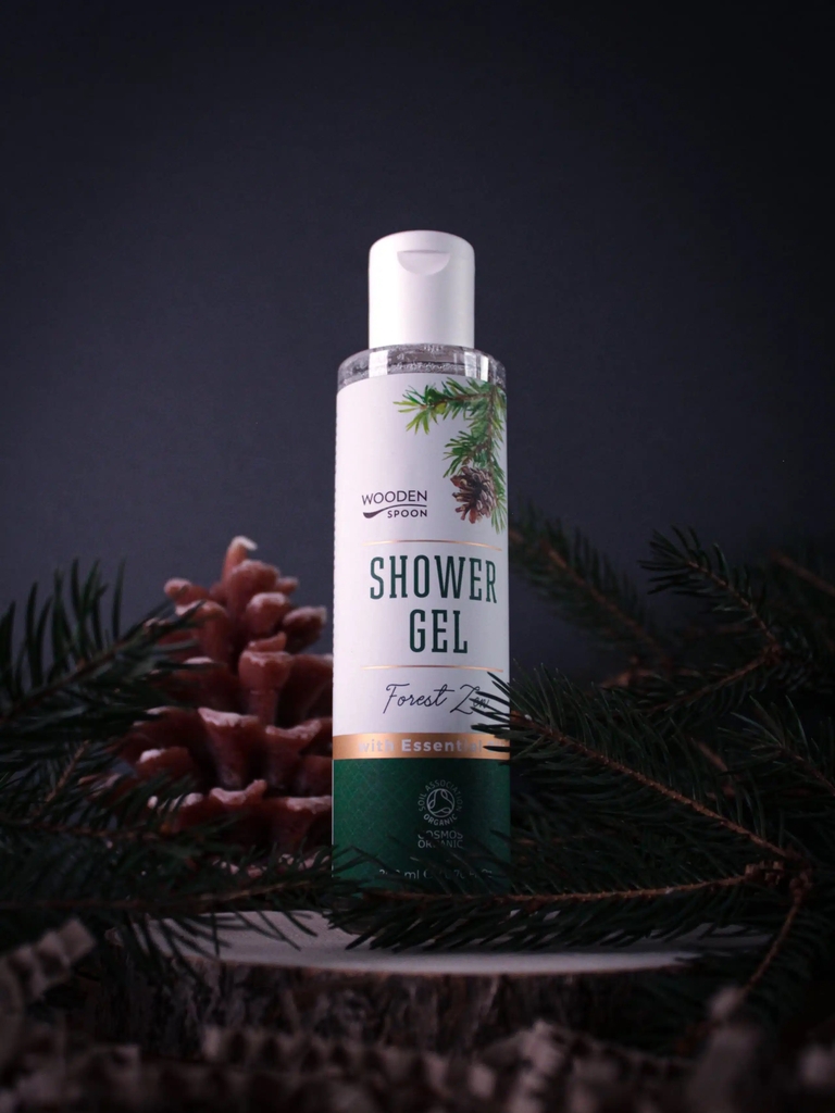 Sữa tắm hương rừng thanh tẩy hữu cơ Wooden Spoon 200ml