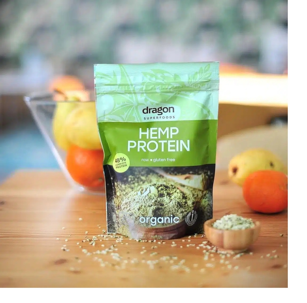 Protein hạt gai dầu hữu cơ 200gr 48% 
Dragon Superfoods