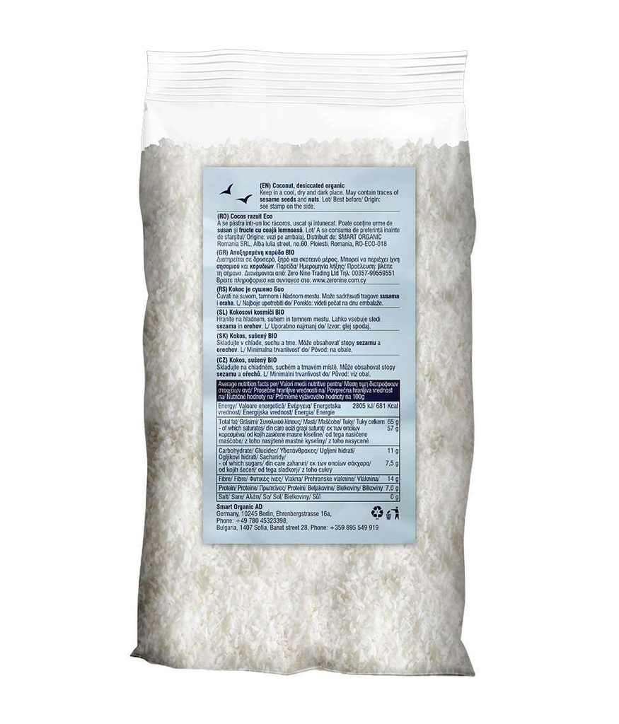 Vụn dừa hữu cơ 200Gr Smart Organic