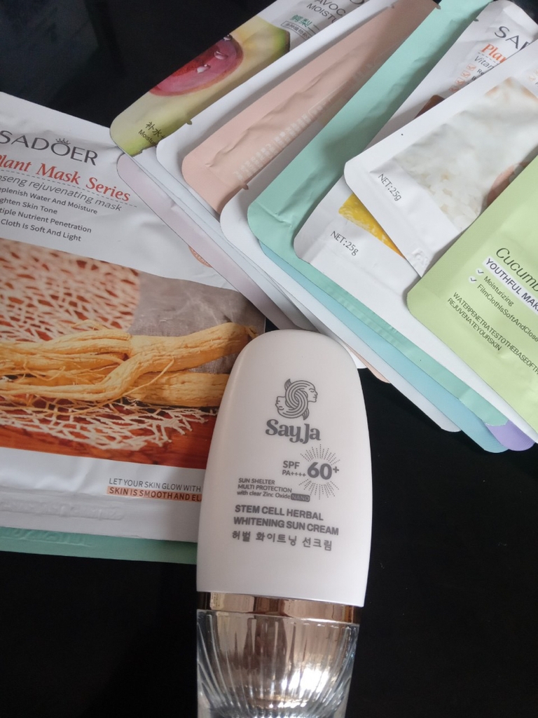 Kem Chống Nắng Sayja Nâng Tone Dưỡng Trắng SPF60 PA+++ | Kiểm Dầu, Chống Trôi, Phù Hợp Mọi Loại Da