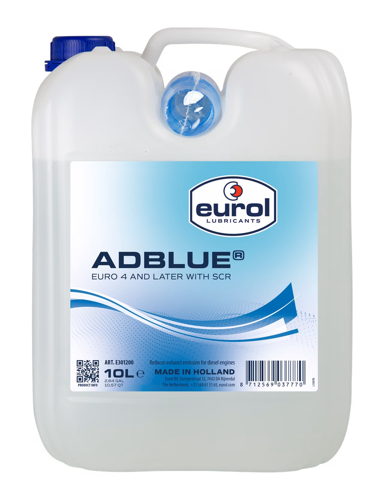 AdBlue Eurol – Dung Dịch Xử Lý Khí Thải SCR | Giảm NOx, Bảo Vệ Môi Trường