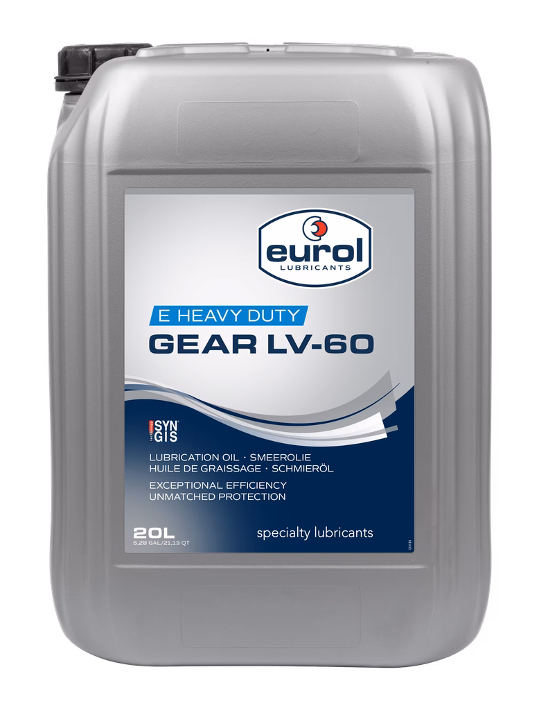 Dầu bánh răng/vi sai tải nặng Eurol E-HD Gear LV-60 | Fully Synthetic – Ma sát cực thấp – Ổn định nhiệt cao