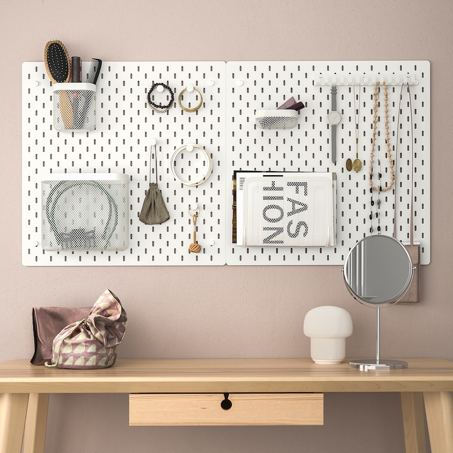 SKÅDIS Pegboard, white