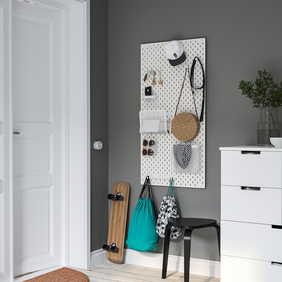 SKÅDIS Pegboard, white